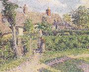 farmhouse, Camille Pissarro